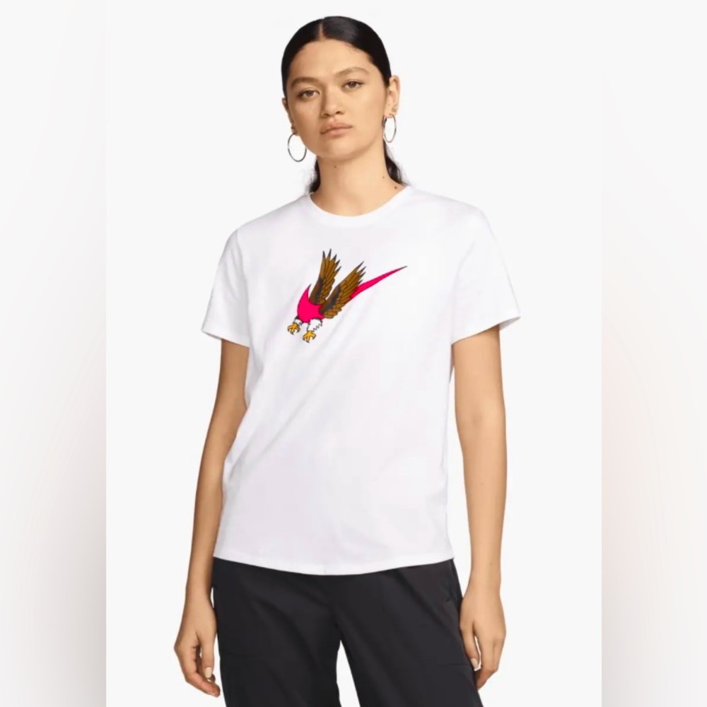 Nike Team USA Crew Neck T-Shirt White 2024 Olympic Games Women’s Size XL EUC